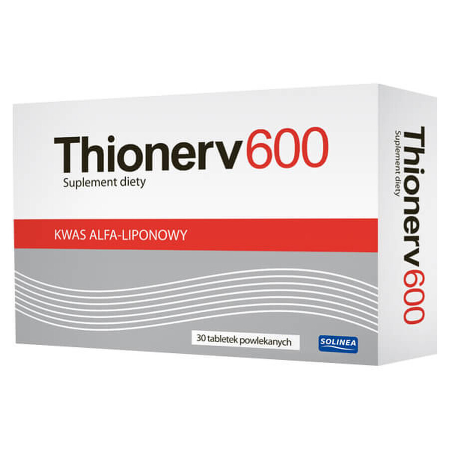 Thionerv 600, 30 filmomhulde tabletten