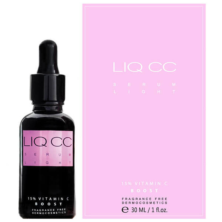 Liqpharm Liq CC Serum Light 15% Vitamine C Boost, licht verhelderend serum met vitamine C, 30 ml