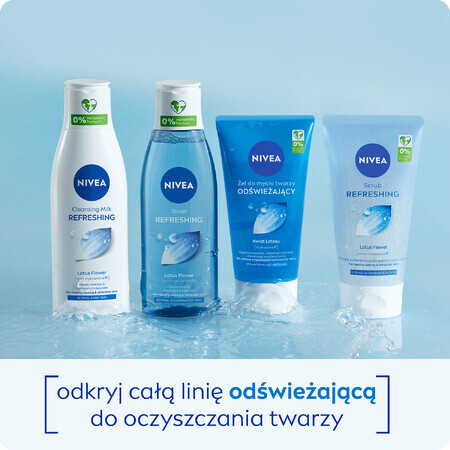 Nivea, verfrissende gezichtswasgel, normale en gecombineerde huid, 150 ml