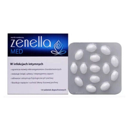 Zenella Med, 14 vaginal tablets