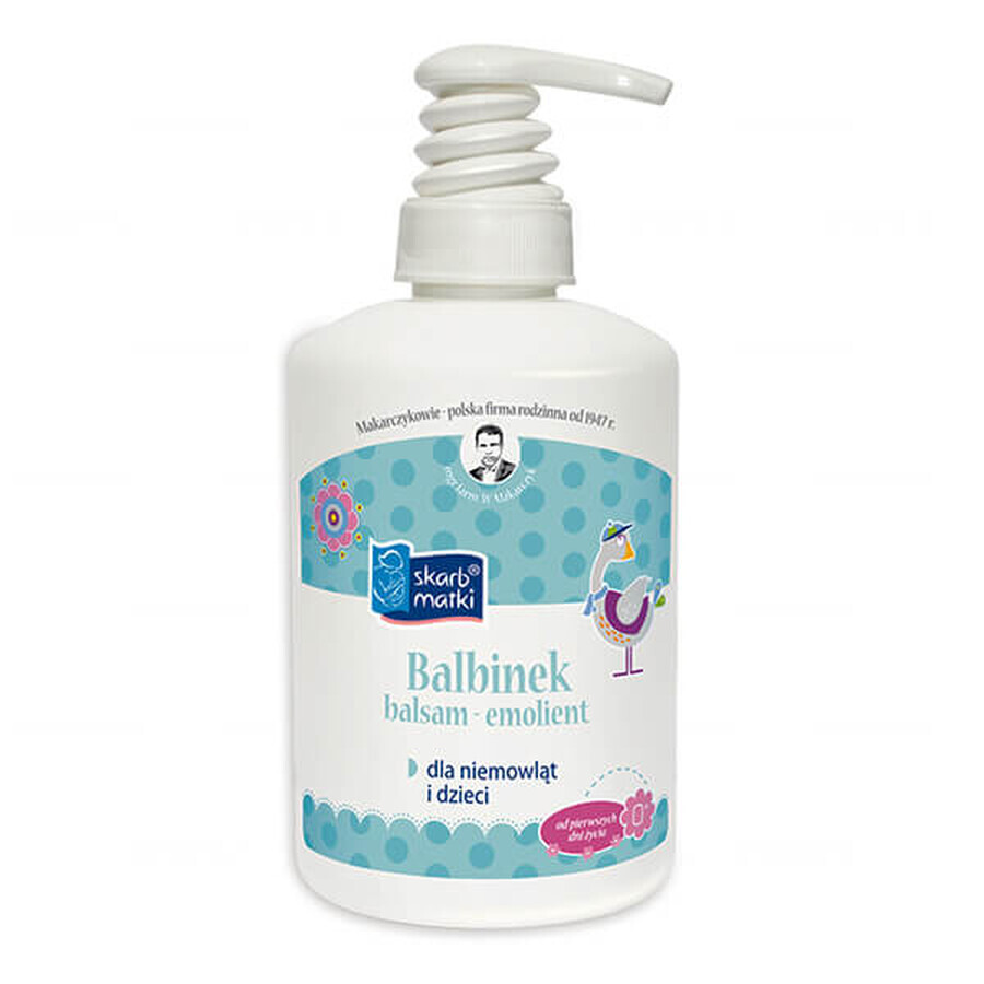 Skarb Matka Balbinek, baume émollient pour bébés et enfants à partir de 1 jour, 275 ml