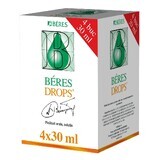 Beres Druppels, 4 flesjes, 30 ml, Beres Pharmaceuticals Co.