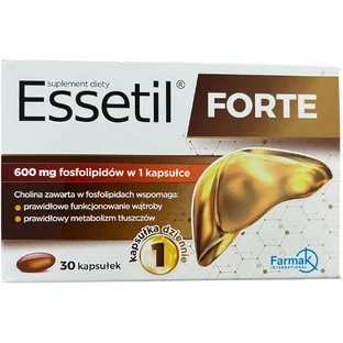Essetil Forte 600 mg, 30 capsules