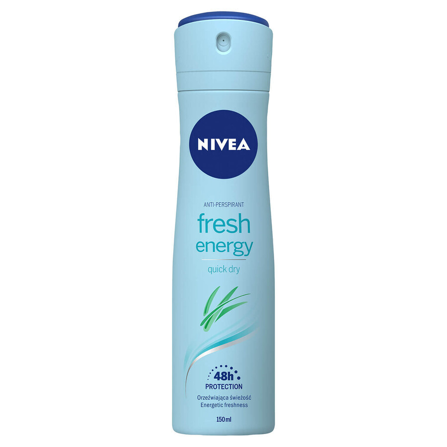 Nivea, spray antiperspirant, Energy Fresh, 150 ml