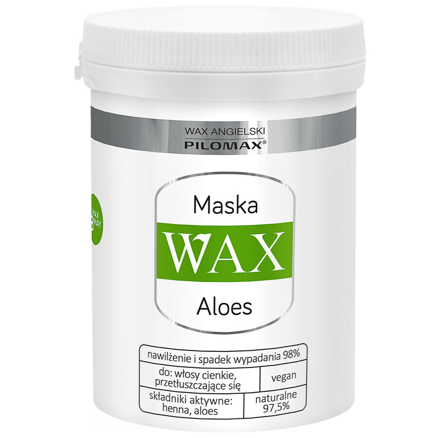 Maschera Classica Cera Polish Pilomax con Aloe per Capelli Sottili 240 ml