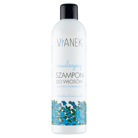 Vianek, vochtinbrengende shampoo voor droog en normaal haar, 300 ml