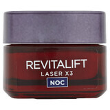 L'Oreal Revitalift Laser X3, Anti-Aging Night Cream Mask 40+, 50 ml