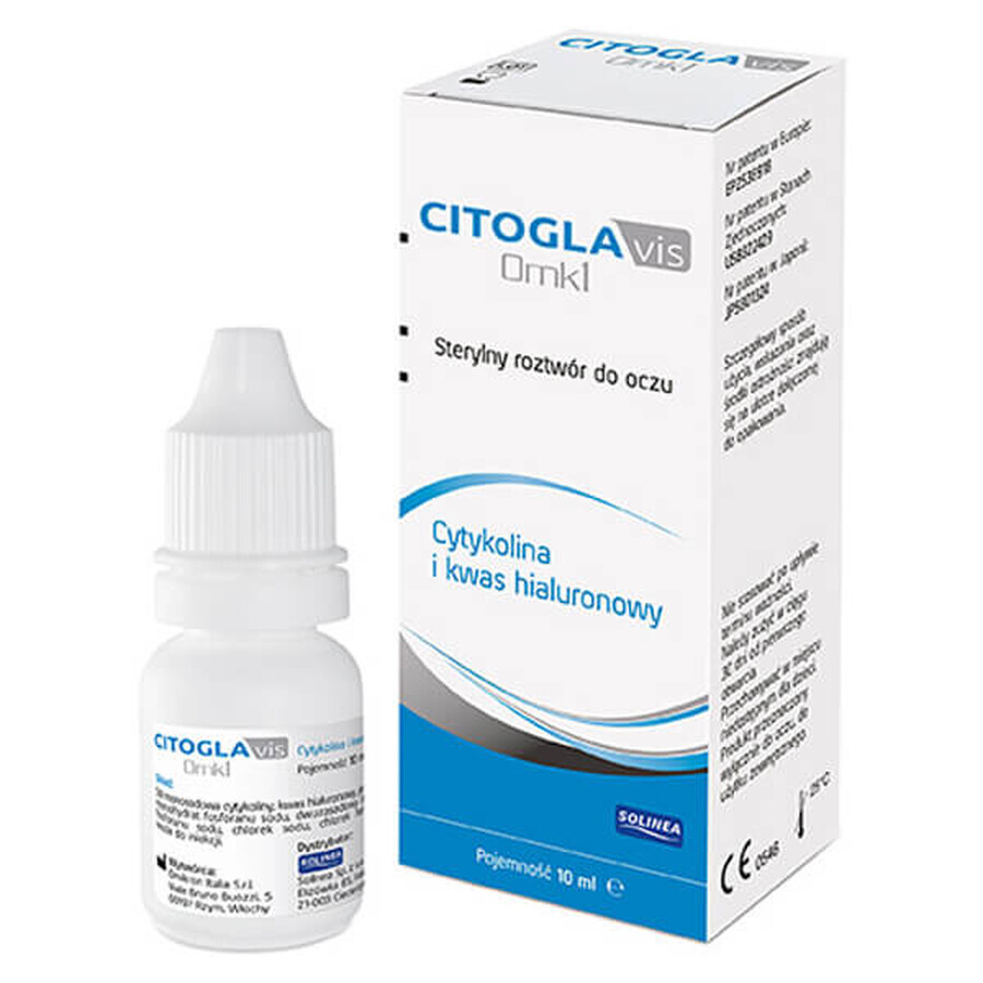 Citogla Vis Omk1, soluzione oculare sterile, 10 ml