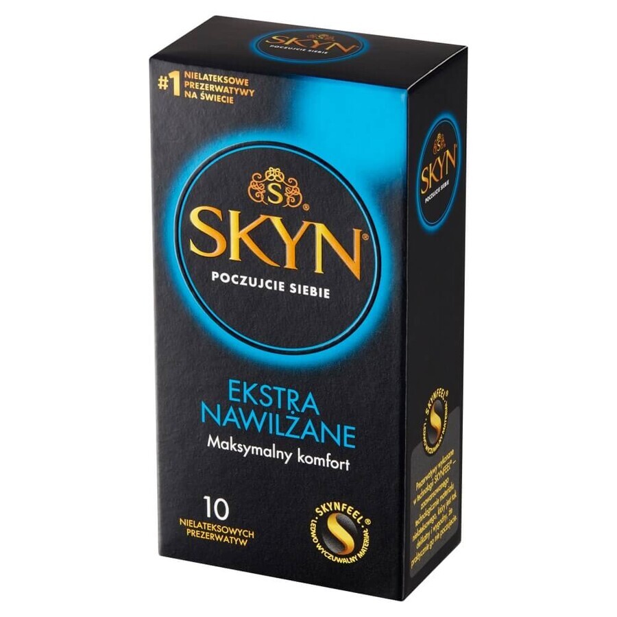 Unimil Skyn ​​Ekstra Moisture, latexvrije condooms, 10 stuks