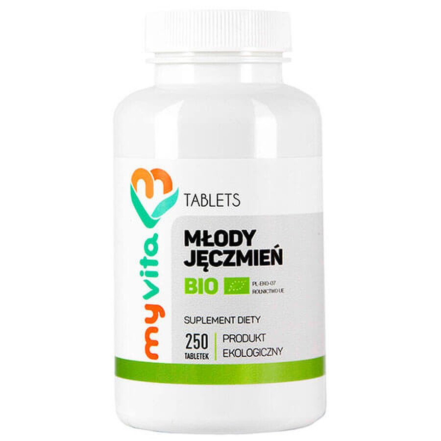 MyVita Jonge Gerst Biologisch, 250 tabletten