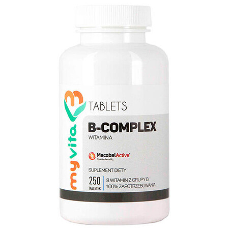 MyVita Complejo vitamínico B, 250 comprimidos