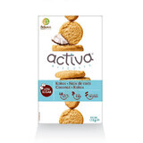 Biscotti attivi con cocco, senza zucchero, 120g, Belkorn