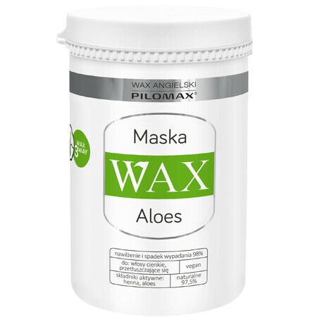 CIRE Pilomax, Aloe, masque régénérant pour cheveux fins, 480 ml