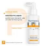 Pharmaceris P Ichtilix Forte, keratolytische vloeistof voor hoofdhuid en lichaam, 125 ml