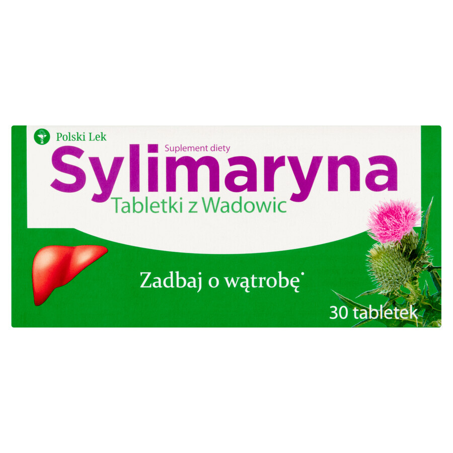 Silymarin Tabletten van Wadowice, 30 tabletten