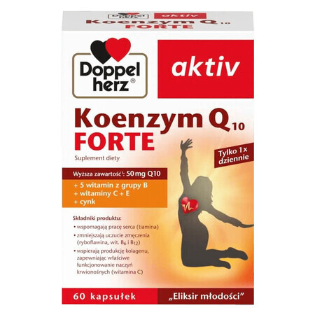 Doppelherz aktiv Koenzima Q10 Forte, 60 cápsulas