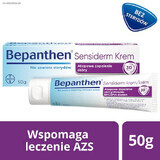 Bepanthen Sensiderm Crème, verzorging voor atopische dermatitis en eczeem, vanaf 1 maand, 50 g