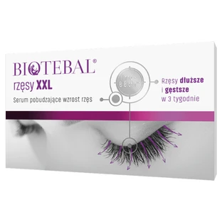 Wimpern XXL, Serum für mehr Volumen und Länge, 3ml, Biotebal 
