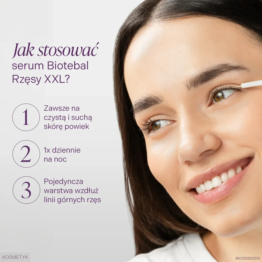 Wimpern XXL, Serum für mehr Volumen und Länge, 3ml, Biotebal 