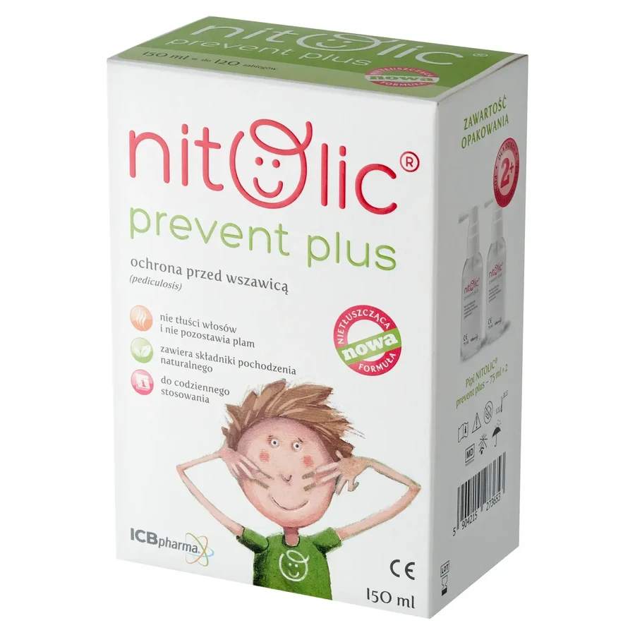 Pipi Nitolic Prevent Plus, spray for protection against lice, 150 ml