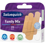 Salvequick-pleisters, Family Mix, 26 stuks