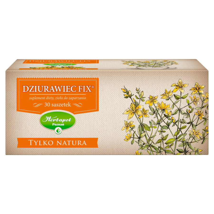 Herbapol Only Natura Millepertuis Fix, herbes pour infusion, 2 gx 30 sachets