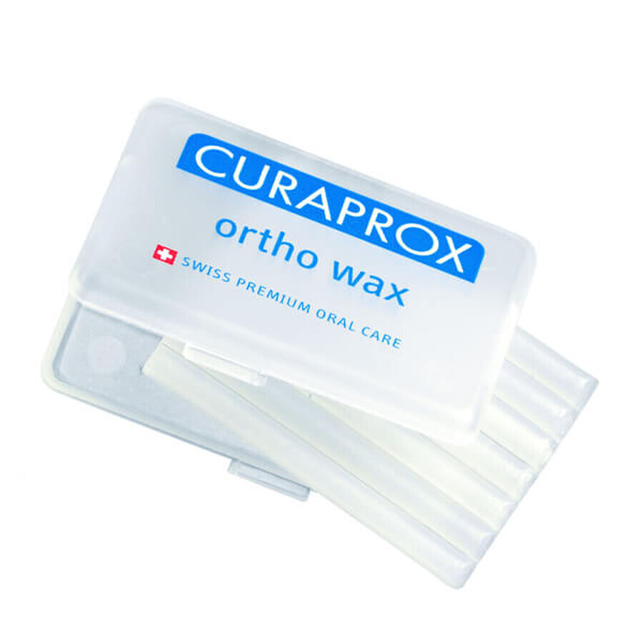 Curaprox, kieferorthopädische Wachsstreifen, 7 Stück