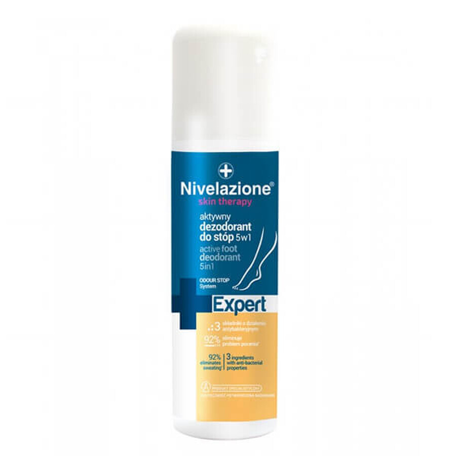 Nivelazione Skin Therapy, déodorant pour pieds 5 en 1, 150 ml