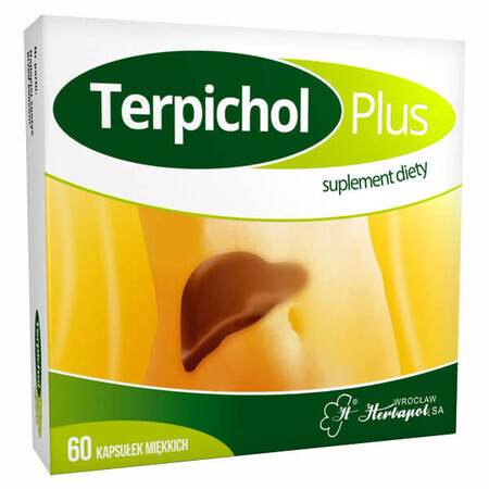 Terpichol Plus, 60 zachte capsules