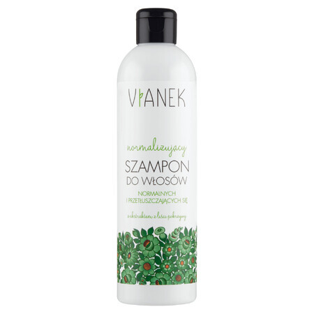 Vianek, Shampooing normalisant pour cheveux normaux et gras, 300 ml