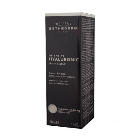 Esthederm Intensive Hyaluronic Serum, intens hydraterend gezichtsserum, 30 ml