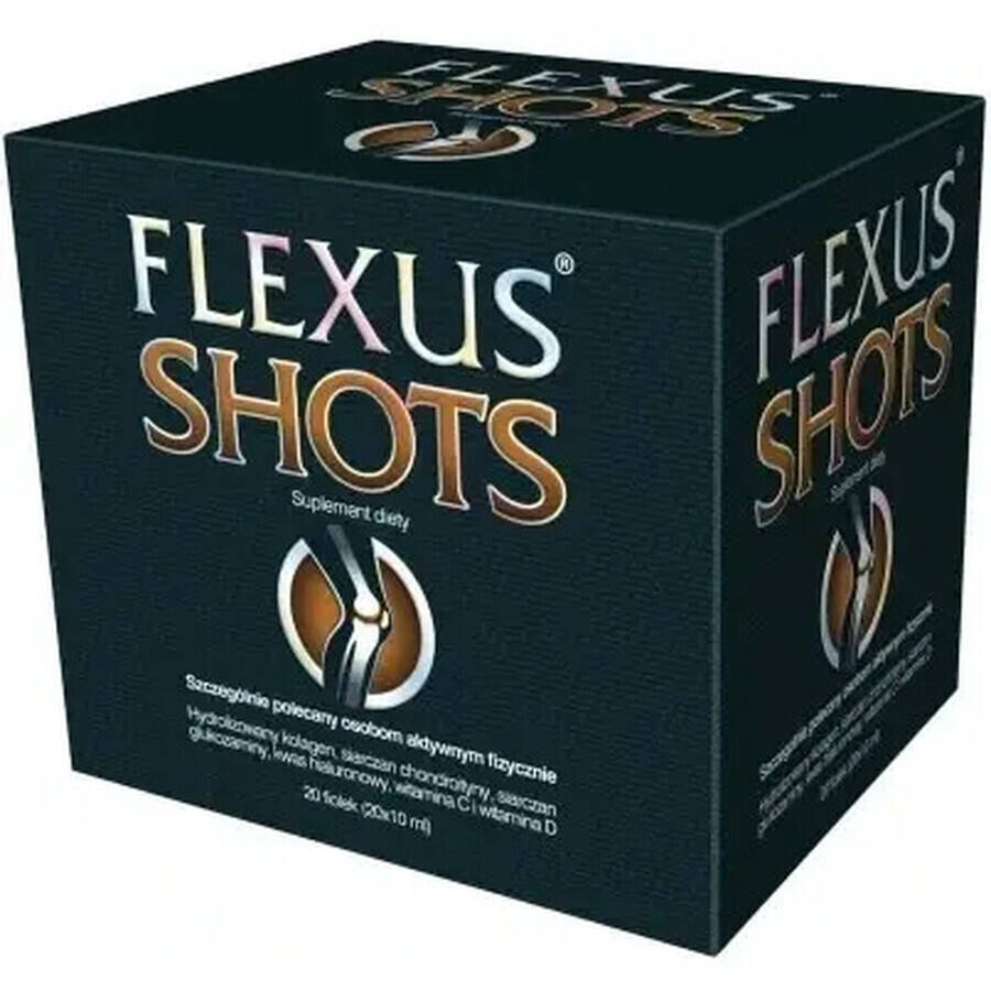 Flexus Shots, 10 ml x 20 ampoules