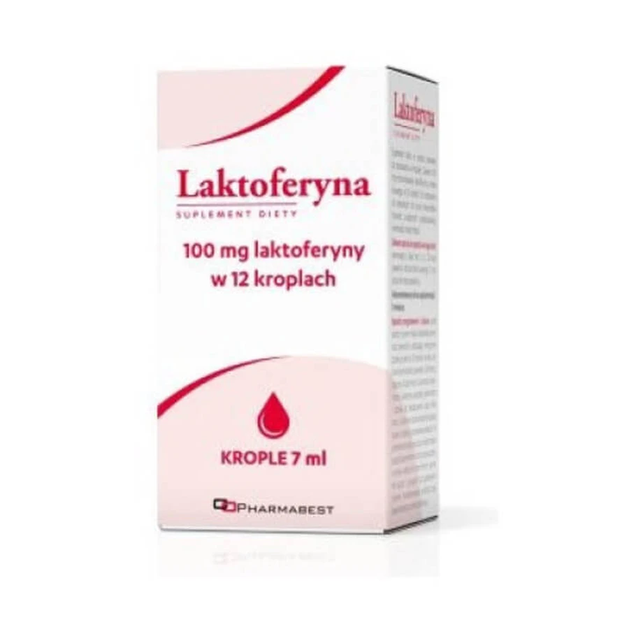 Pharmabest Laktoferyna, orale druppels, 7 ml