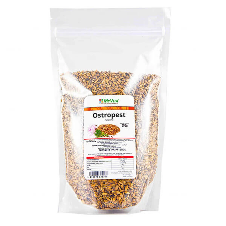 MyVita Mariadistel, zaden, 500 g