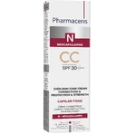 Pharmaceris N Capilar-Tone CC, verstevigende crème, vasculaire en overactieve huid, SPF 30, 40 ml