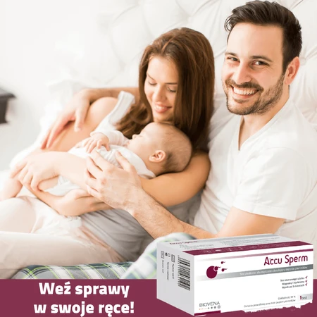 Accu Sperm, vruchtbaarheidstest voor mannen die de spermaconcentratie bepaalt, 1 stuk
