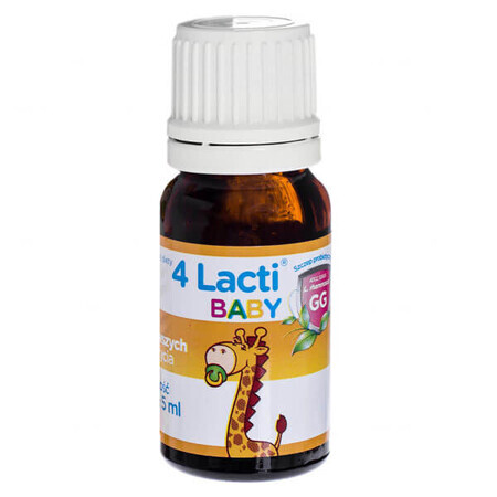 4 Lacti Baby vanaf de eerste levensdagen, druppels, 5 ml