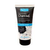 Beauty Formulas Charcoal, gommage nettoyant pour le visage au charbon actif, 150 ml