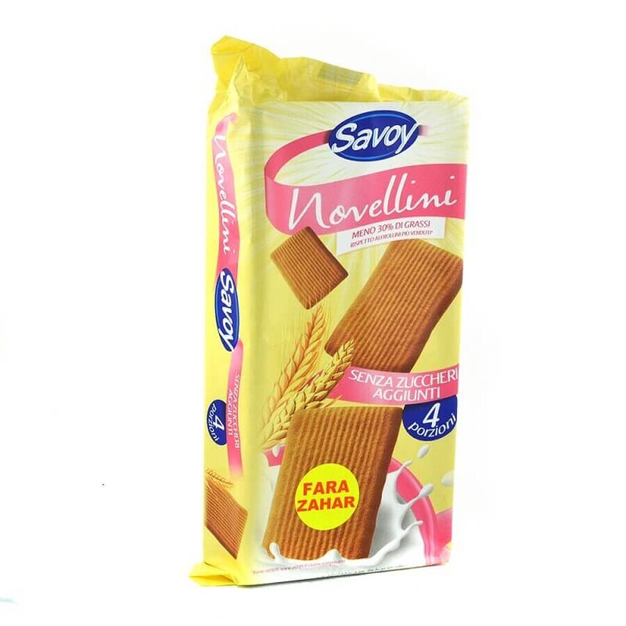 Biscuits sans sucre Novellini, 350g, Savoie