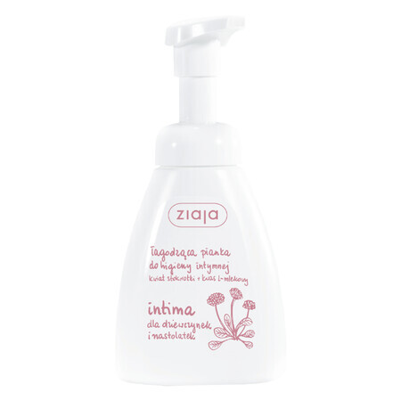 Ziaja Intima, mousse d'hygiène intime, fleur de marguerite, 250 ml