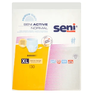 Seni Active Normal, calzoncillos absorbentes, Extra Large, 120-160 cm, 30 unidades