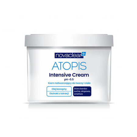 Novaclear Atopis, Lubricating cream for face and body, 500 ml