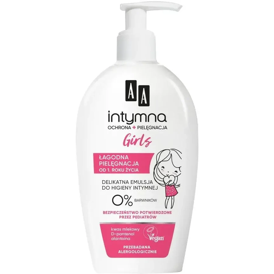 AA Intimschutz amp;amp; Pflege Creme-Emulsion für die Intimhygiene Baby Girls 0%, 300 ml