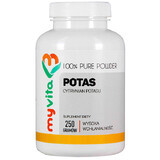 MyVita Potassium, citrato de potasio, 250 g