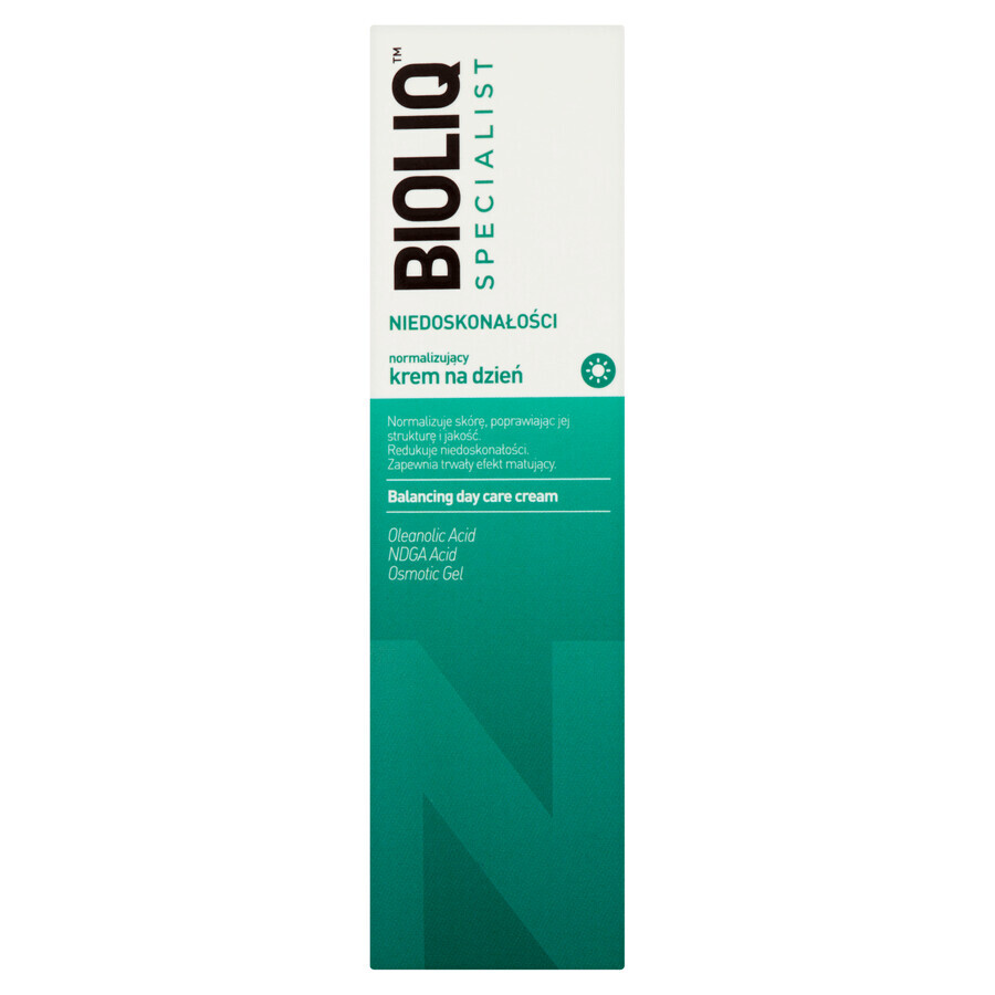 Bioliq Specialist Imperfections, Cremă de zi normalizatoare, 30 ml