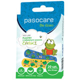 Pasocare Kids Line, patches voor kinderen, Kikkers, 20 stuks