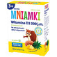 Mniamki Vitamine D3 500 IE, gedurende 3 jaar, ananassmaak, 60 zuigtabletten