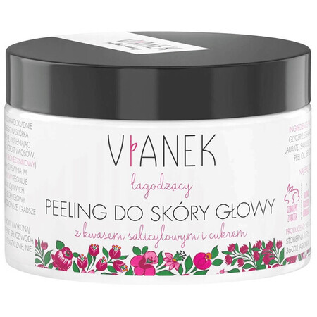 Vianek, exfoliant calmant pentru scalp, 155 g