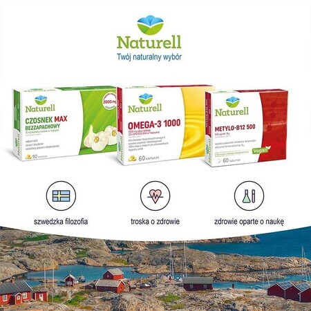 Naturell Beta-Karotene + E, 60 comprimés