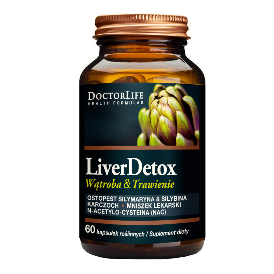 Doctor Life Liver Detox, 60 gélules